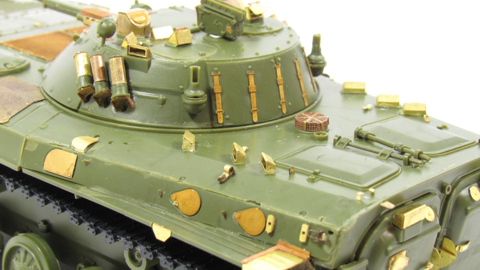 Photo-etched detailing set for BMP-2 (Zvezda)